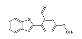 2-(benzo[b]thienyl)-5-methoxybenzaldehyde_286859-56-1