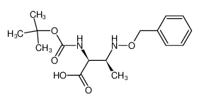 (2S,3S)-3-(benzyloxyamino)-2-(tert-butoxyformamido)butyric acid_286939-11-5