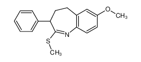 7-methoxy-2-methylsulfanyl-3-phenyl-4,5-dihydro-3H-benzo[b]azepine_28717-79-5