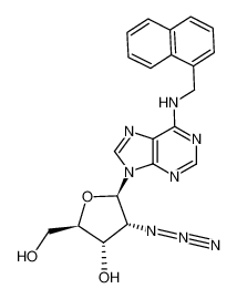 2'-azido-2'-deoxy-N6-(1-naphthylmethyl)adenosine_287177-08-6