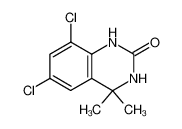 6,8-dichloro-4,4-dimethyl-3,4-dihydro-1H-quinazolin-2-one_28721-23-5