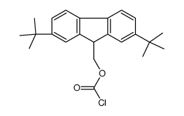 (2,7-ditert-butyl-9H-fluoren-9-yl)methyl carbonochloridate_287381-46-8