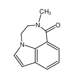 2-methyl-3,4-dihydro-2H-[1,4]diazepino[6,7,1-hi]indol-1-one_28740-85-4