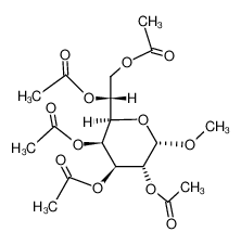 Methyl 2,3,4,6,7-penta-O-acetyl-D-glycero-α-D-galacto-heptopyranoside_287477-93-4