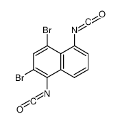 2,4-dibromo -1,5-diisocyanatonaphthalene_287481-43-0