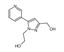 2-(3-Hydroxymethyl-5-pyridin-3-yl-pyrazol-1-yl)-ethanol_287494-24-0