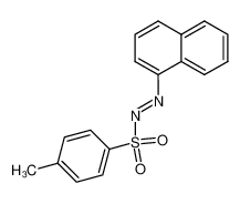 [1]naphthyl-(toluene-4-sulfonyl)-diazene_28764-87-6