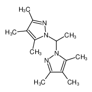 3,4,5,3',4',5'-hexamethyl-1H,1'H-1,1'-ethane-1,1-diyl-bis-pyrazole_28791-92-6
