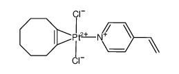 trans-PtCl2(η2-cyclooctene)(4-vinylpyridine)_287933-26-0