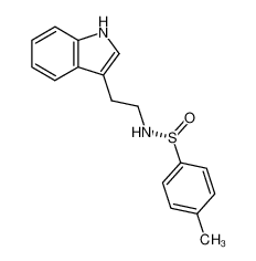 (R)-N-p-tolylsulfinyl tryptamine_288159-10-4