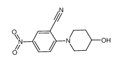 2-(4-hydroxypiperidin-1-yl)-5-nitrobenzonitrile_288251-79-6