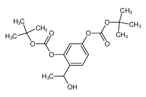 1-(1'-hydroxy-ethyl)-2,5-di-tert-butoxycarbonyloxy-benzene_288268-43-9