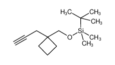 1-tert-butyldimethylsilyloxy-2,2-trimethylene-4-pentyne_288385-22-8