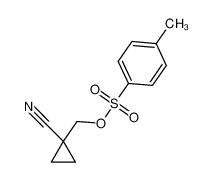(1-cyanocyclopropyl)methyl 4-methylbenzenesulfonate_288569-60-8