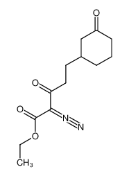 Ethyl 2-diazo-3-oxo-5-(3-oxocyclohexyl)pentanoate_288592-05-2