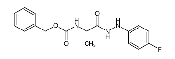N-Z-D,L-Alanin-p-fluorphenylhydrazid_28860-83-5