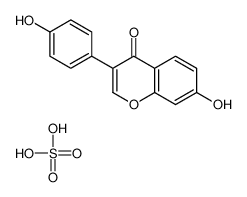 7-hydroxy-3-(4-hydroxyphenyl)chromen-4-one,sulfuric acid_288607-13-6