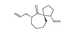rel-(1R,5R,7R)-7-allyl-1-vinylspiro[4.6]undecan-6-one_288613-48-9