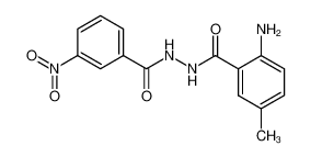 3-Nitro-benzoic acid N'-(2-amino-5-methyl-benzoyl)-hydrazide_28873-22-5