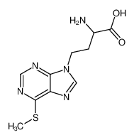 2-amino-4-(6-methylsulfanyl-purin-9-yl)-butyric acid_28885-39-4