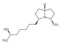 (3R,5S,6'R,8S)-5-(6'-hydroxyheptyl)-3-methylpyrrolizidine_288851-03-6