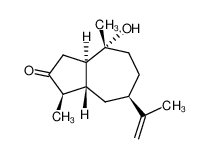 (1R,3aR,4R,7R,8aS)-4-Hydroxy-7-isopropenyl-1,4-dimethyl-octahydro-azulen-2-one_28890-06-4