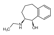 (5R,6S)-6-Ethylamino-6,7,8,9-tetrahydro-5H-benzocyclohepten-5-ol_28895-81-0