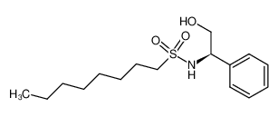 N-[(1R)-2-hydroxy-1-phenylethyl]octane-1-sulfonamide_289051-53-2