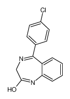 5-(4-chlorophenyl)-1,3-dihydro-1,4-benzodiazepin-2-one_2894-52-2