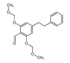 2,6-bis(methoxymethyloxy)-4-(2-phenylethyl)benzaldehyde_289472-23-7