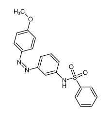 4-Methoxy-3'-(N-benzolsulfonylamino)azobenzol_28948-99-4