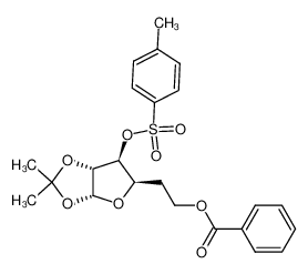 6-benzoyl-1,2-O-isopropylidene-3-O-tosyl-5-deoxy-α-D-glucofuranose_289665-46-9