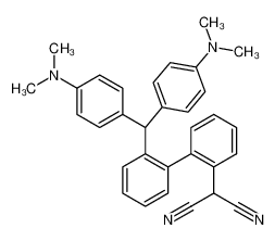 2-[bis(4-dimethylaminophenyl)methyl]-2'-dicyanomethylbiphenyl_289673-76-3