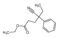 2-Ethyl-2-phenyl-4-ethoxycarbonyl-butyronitril_2897-85-0