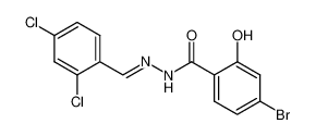 2,4-Dichlorobenzaldehyde-p-bromosalicyloylhydrazone_28971-80-4