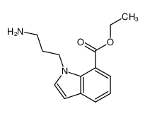 7-carboethoxy-N-(3-aminopropyl)indole_289725-31-1