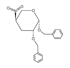 (2S,3R,5R)-2,3-Bis-benzyloxy-5-nitro-tetrahydro-pyran_28978-35-0