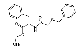 (+-)N-(2-Benzylmercapto-acetyl)-phenylalanin-aethylester_2899-69-6