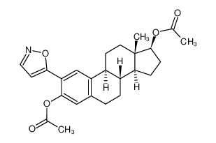 3,17β-diacetoxy-2-isoxazol-5-yl-estra-1,3,5(10)-triene_28990-36-5