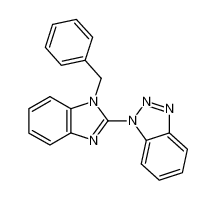 1-(1-benzyl-1H-benzoimidazol-2-yl)-1H-benzotriazole_28992-43-0