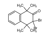 1,1,3,4,4,-Pentamethyl-2-tetralon (7), Brom, CCl4_29020-92-6