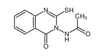 3-Acetamido-2-mercaptoquinazolin-4(3H)-one_29025-05-6