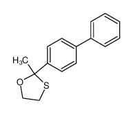 2-([1,1'-biphenyl]-4-yl)-2-methyl-1,3-oxathiolane_290309-78-3