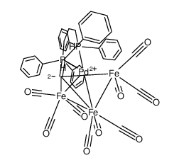 (CO)9Fe3Pd(μ4-C=CHPh)(1,3-bis(diphenylphosphano)propane)_290323-19-2