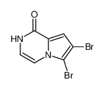 6,7-dibromo-2H-pyrrolo[1,2-a]pyrazin-1-one_290353-35-4