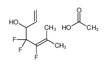 acetic acid,4,4,5-trifluoro-6-methylhepta-1,5-dien-3-ol_290367-82-7