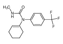 1-Cyclohex-1-enyl-3-methyl-1-(4-trifluoromethyl-phenyl)-urea_29042-82-8