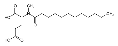 N-Lauroyl-N-methyl-DL-glutaminsaeure_29047-68-5
