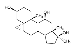 5,6α-Epoxy-17α-methyl-5α-androstan-triol-(3β,11β,17β)_29066-58-8