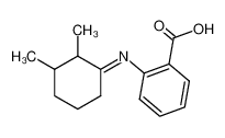 2-[2,3-Dimethyl-cyclohex-(E)-ylideneamino]-benzoic acid_2907-45-1